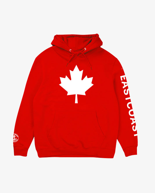 Maple Leaf Hoodie - Red