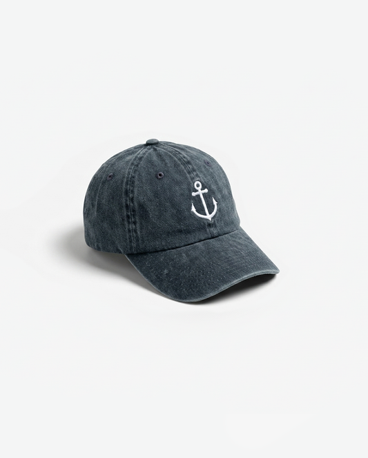Distressed Anchor Dad Hat