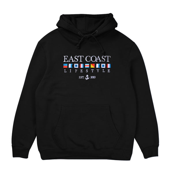 Boat Flag Embroidered Hoodie