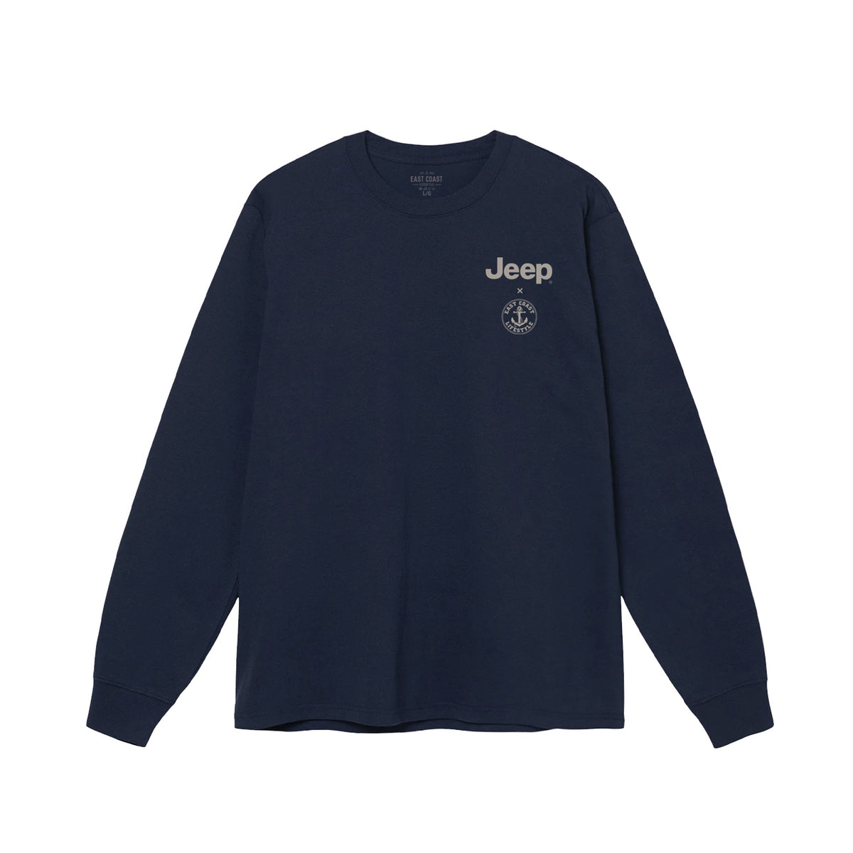 ★2023SS新作★JEEP★Compass Long Sleeves Jeep Story Long Sleeve - Navy – East Coast Lifestyle