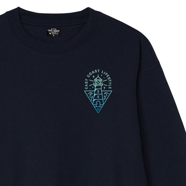 Lighthouse Gradient Crewneck