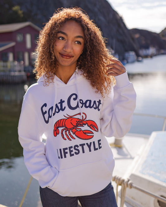 Lobster Hoodie - White
