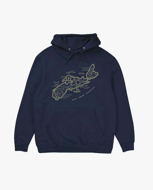 Nova Scotia Coast Hoodie
