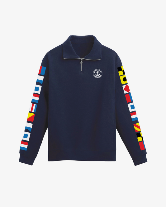 Boat Flag Quarter Zip