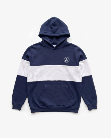 Colourblock Striped Hoodie
