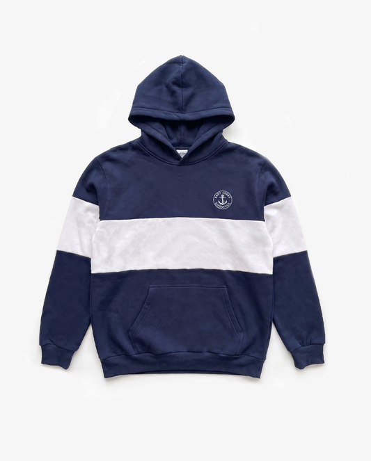 Colourblock Striped Hoodie