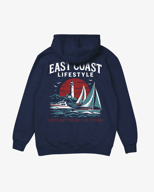 Summer Sailing Hoodie - Navy