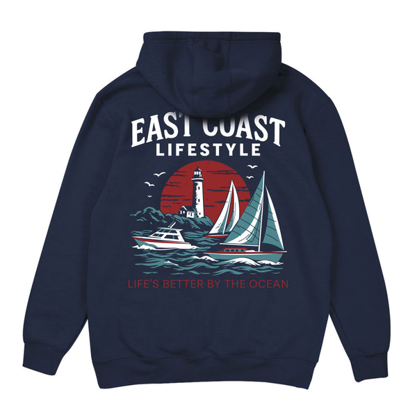 Summer Sailing Hoodie - Navy
