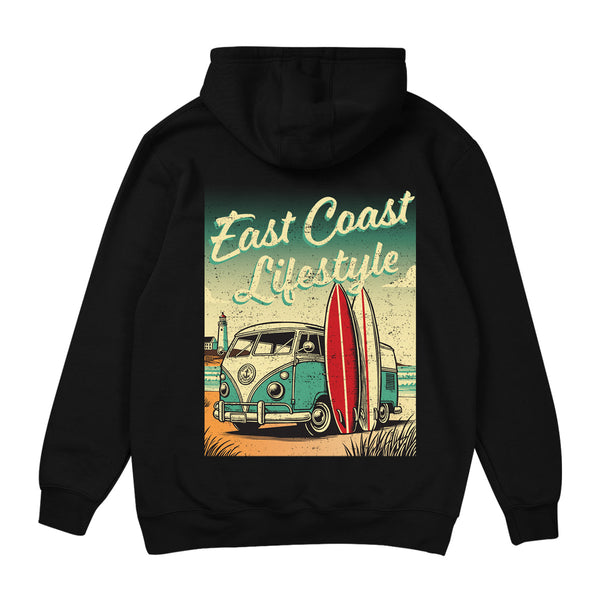 Surf Van Beach Hoodie
