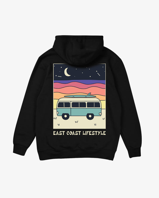 Surf Van Poster Hoodie